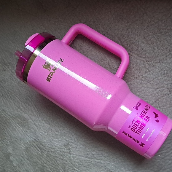 Stanley Wicked Pink Quencher Tumbler Water Bottle NEW NWT - Picture 9 of 10